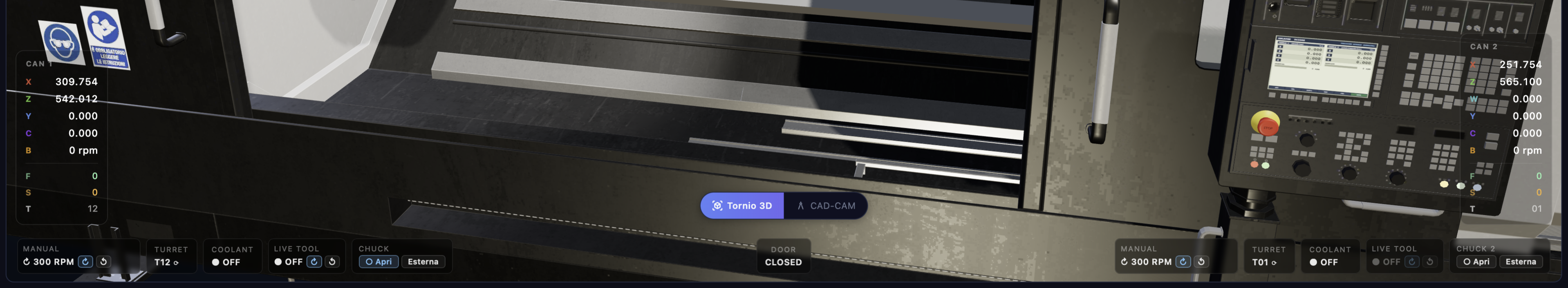 CNC Code — Tornio 3D