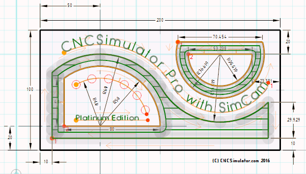 SimCam Toolpath