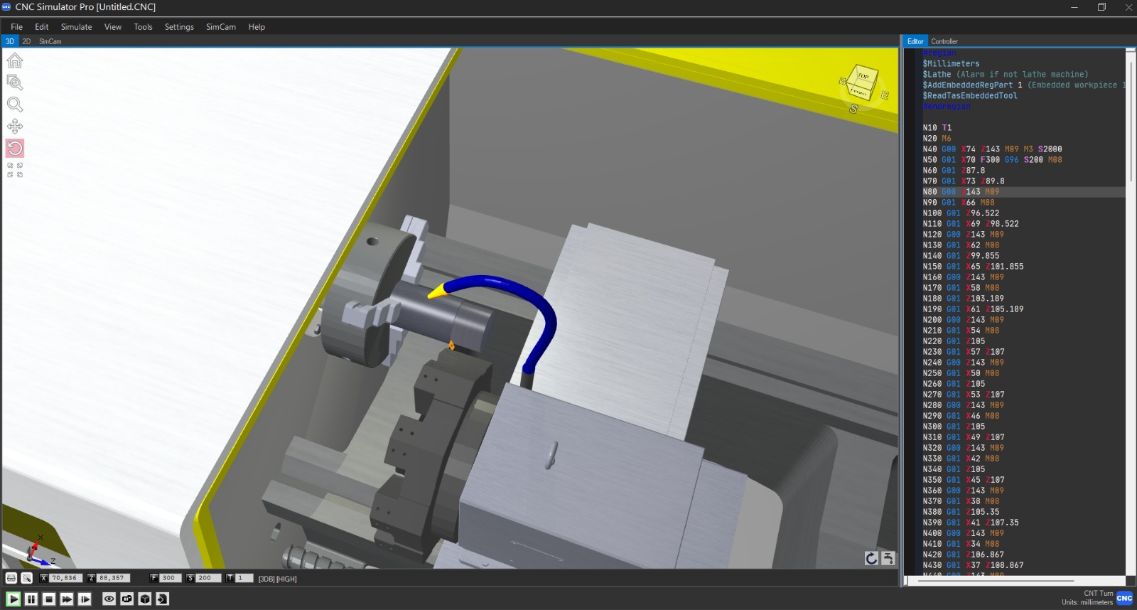 CNC Simulator PRO
