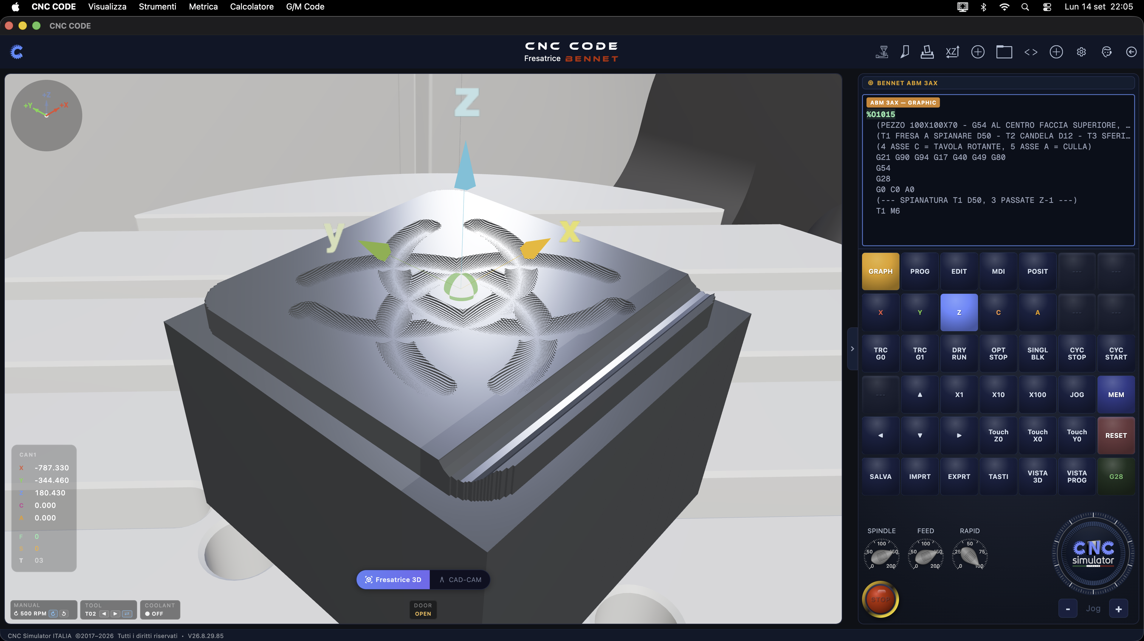 CNC CODE Desktop 3D