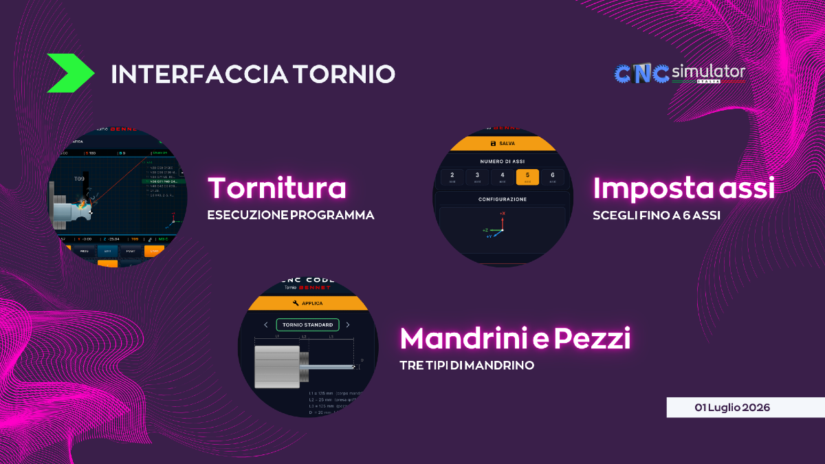 Interfaccia Simulatore Tornio