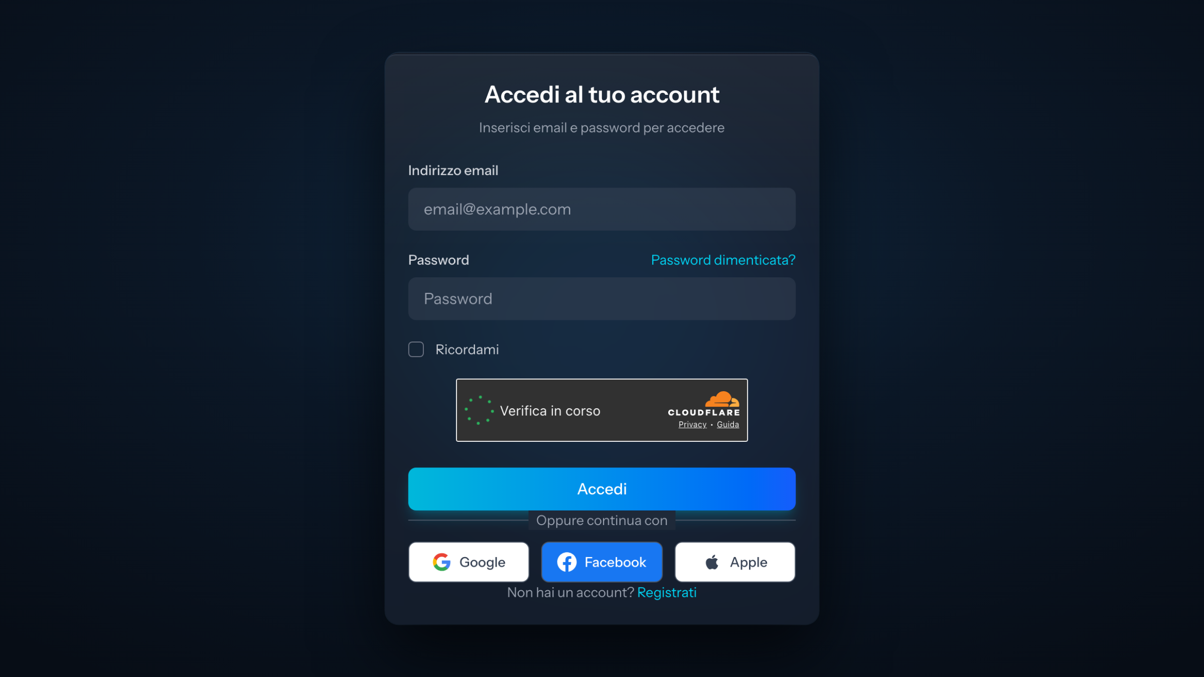 Hai fatto l'accesso con Google? Allora una password non ce l'hai — e adesso te la diamo noi