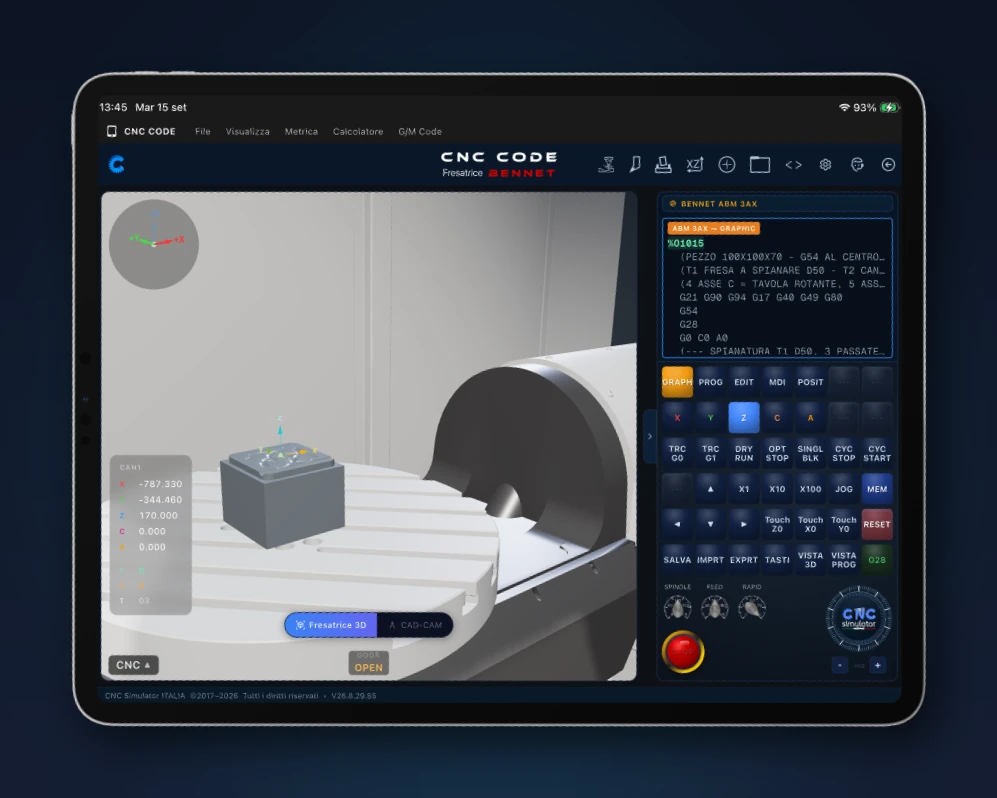 CNC Code Tablet - 2