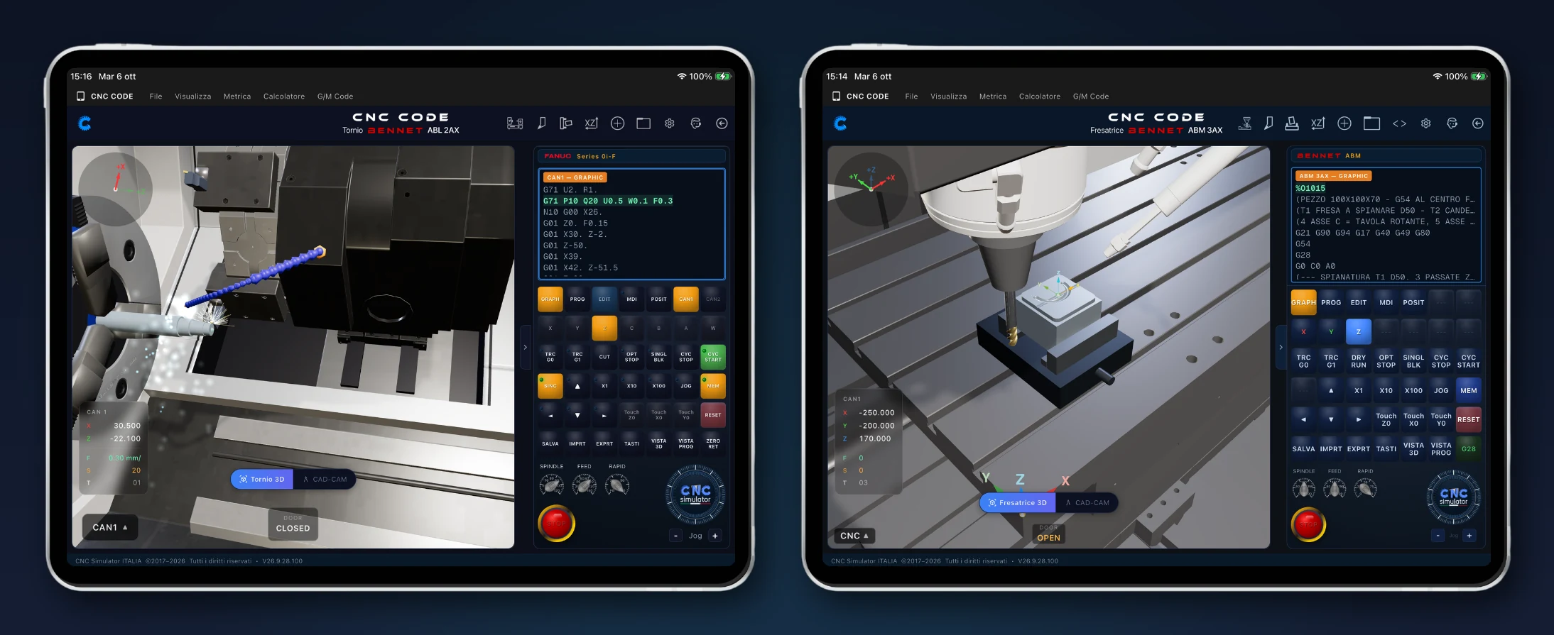 CNC Code Tablet - 6
